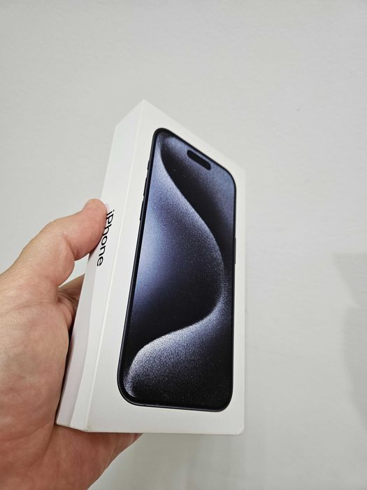 IPhone 15 Pro, 128 Gb, neverlock, 98% la cutie.