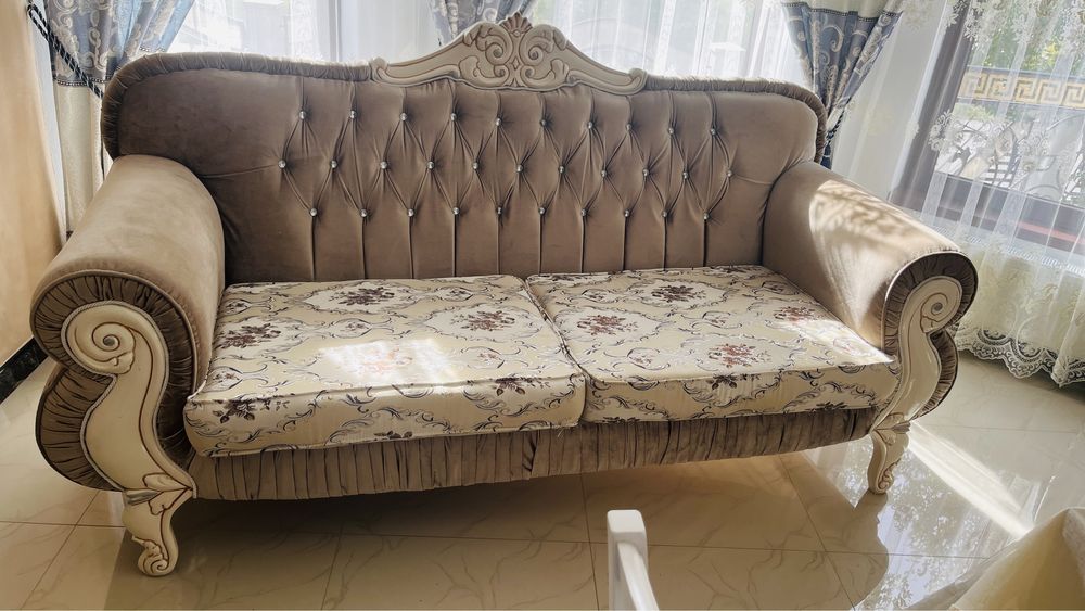 Canapea cu fotolii stil bacok