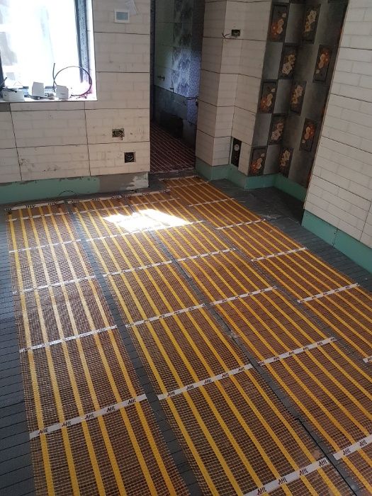 Incalzire in pardoseala cu Ribon Amorf