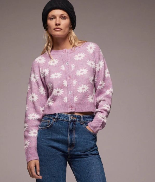 Cardigan Zara din lana si alpaca