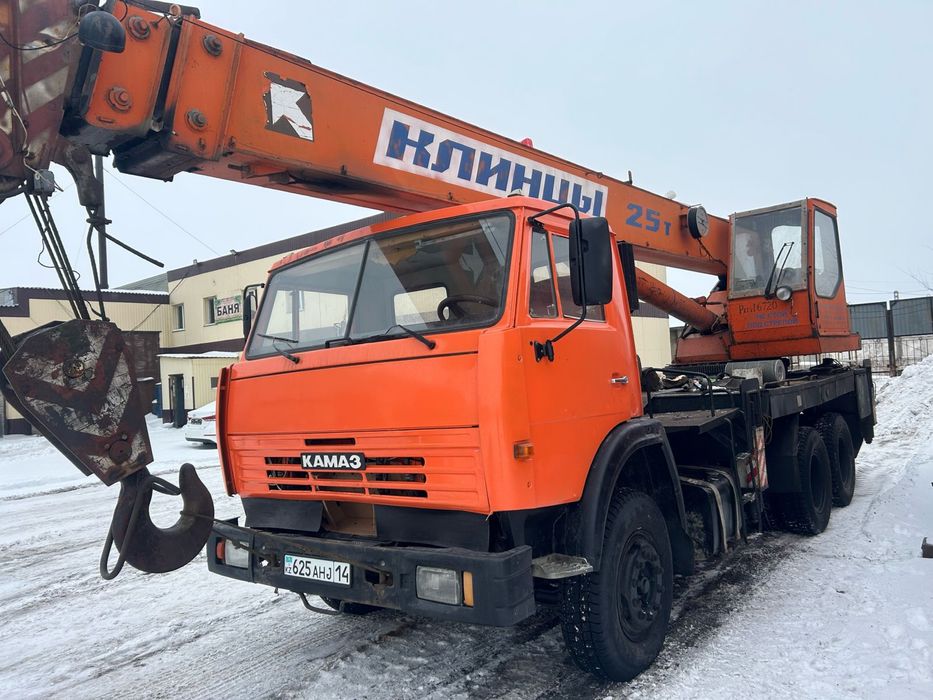 услуги автокрана 25,16 тонн