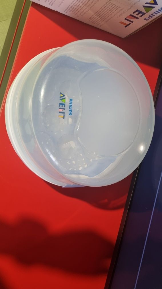 Стерилизатор за микровълнова PHILIPS AVENT с подарък 2 шишета и помпа