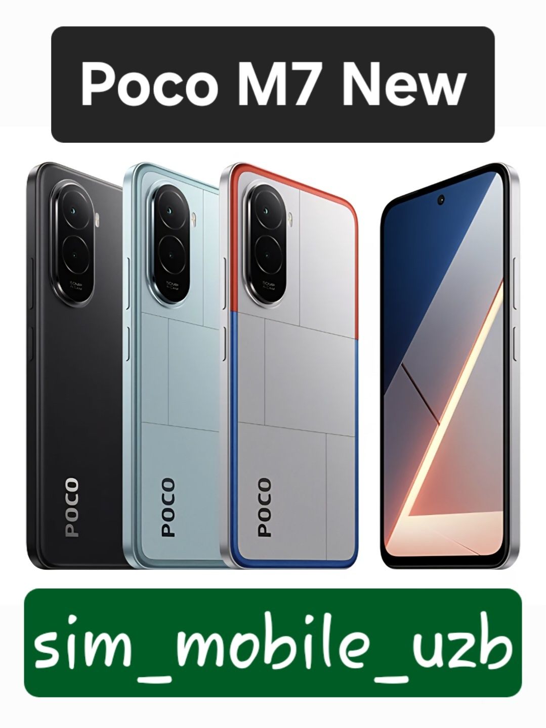 Poco M7  2025 New Super Skidka+Garantiya+Dastavka