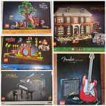 LEGO Ideas 21326,21323,21329,21330,21331,10302,10279,21321,10273