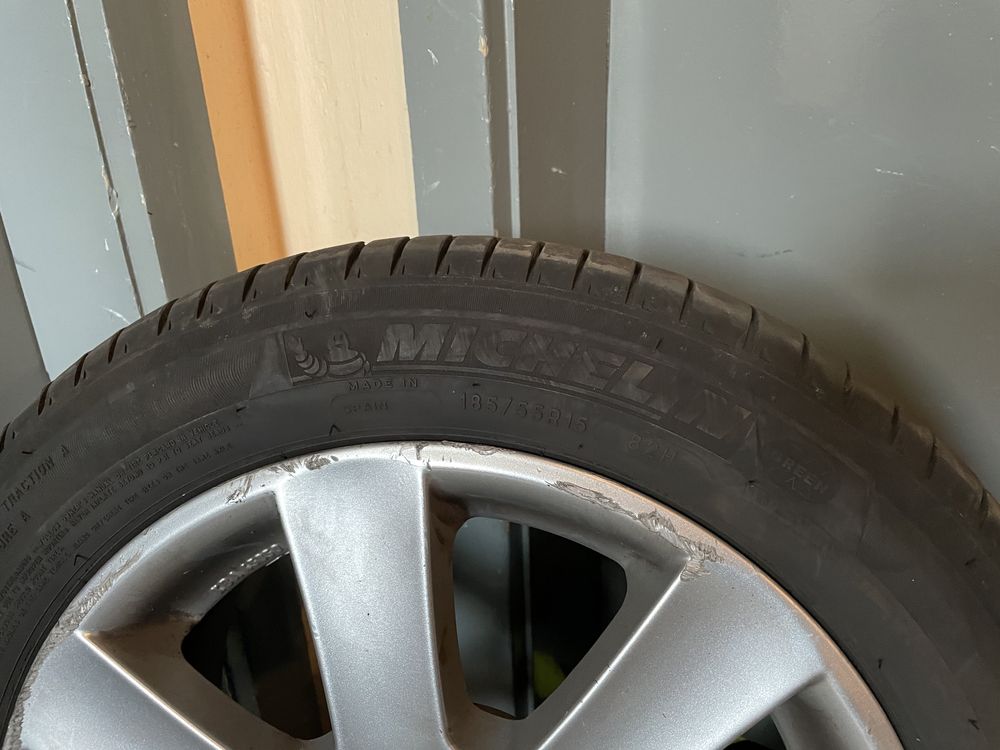 Jante aliaj Borbet cu cauciucuri Michelin 185/55/15