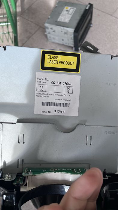 Mazda 6 Facelift 2007 година CD/Radio/Радио комплект с Панел