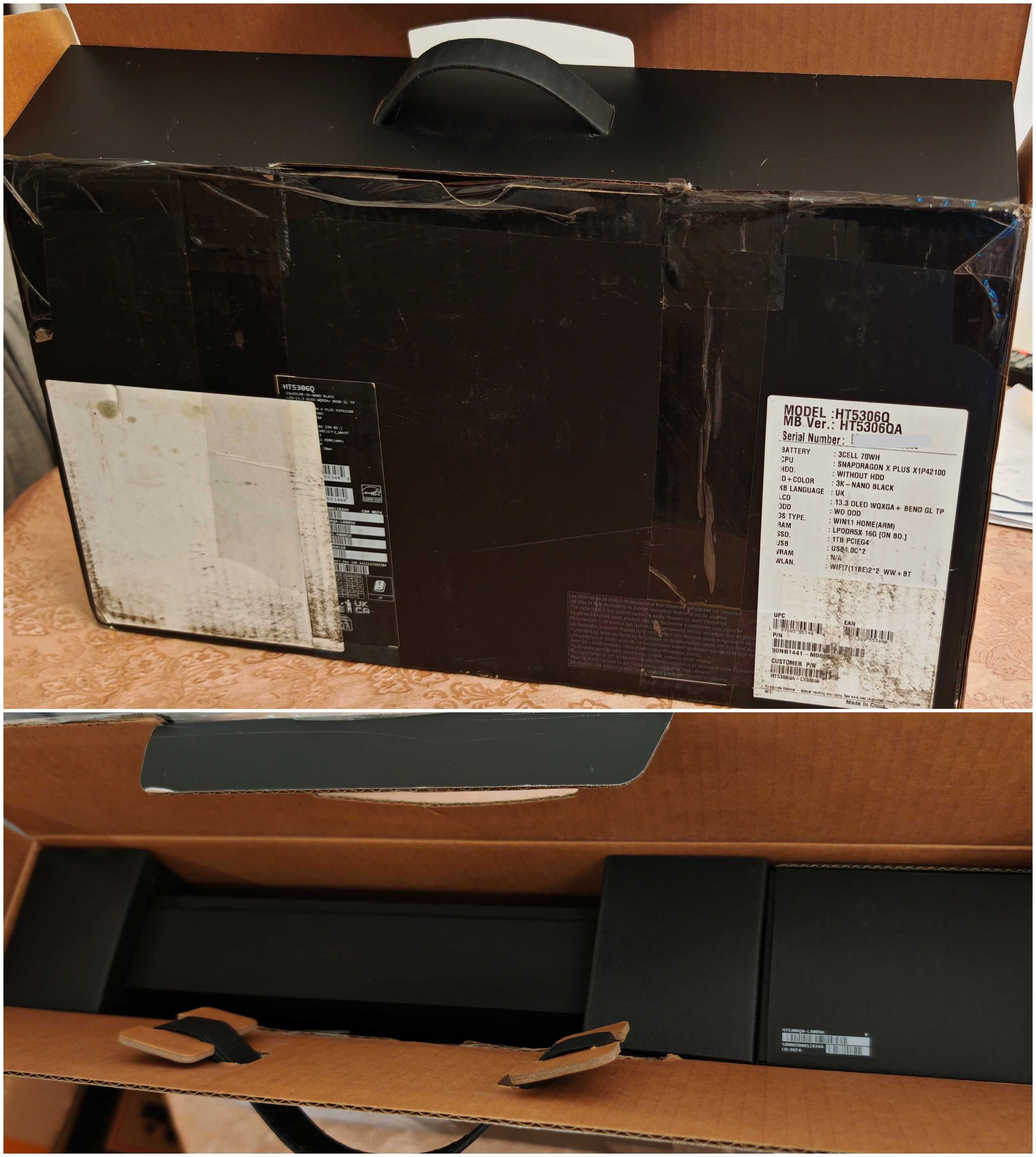 ASUS ProArt PZ13/3K OLED Touch 100% DCI-P3/Snapdragon X Plu/16 RAM/1TB