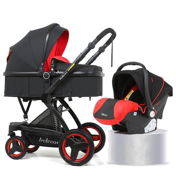 Belecoo X6 как новый коляска с автолюлкой