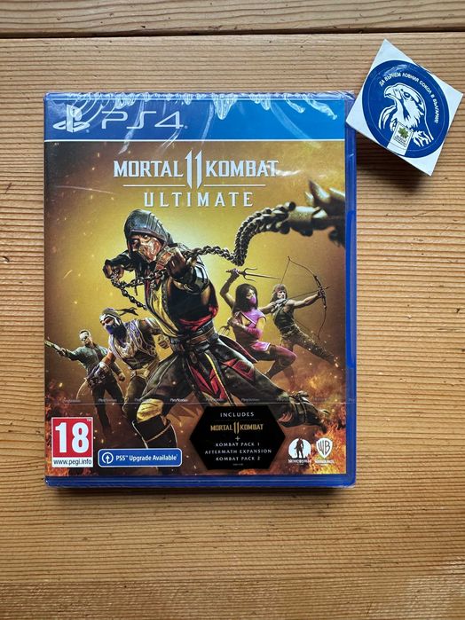 Нова Mortal Kombat 11 Ultimate PS4 & PS5 PlayStation 4 PlayStation 5