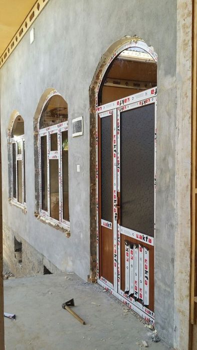 Akfa romlar õrnatamiz. Siffatli materiallar. Tez va toza montaj.