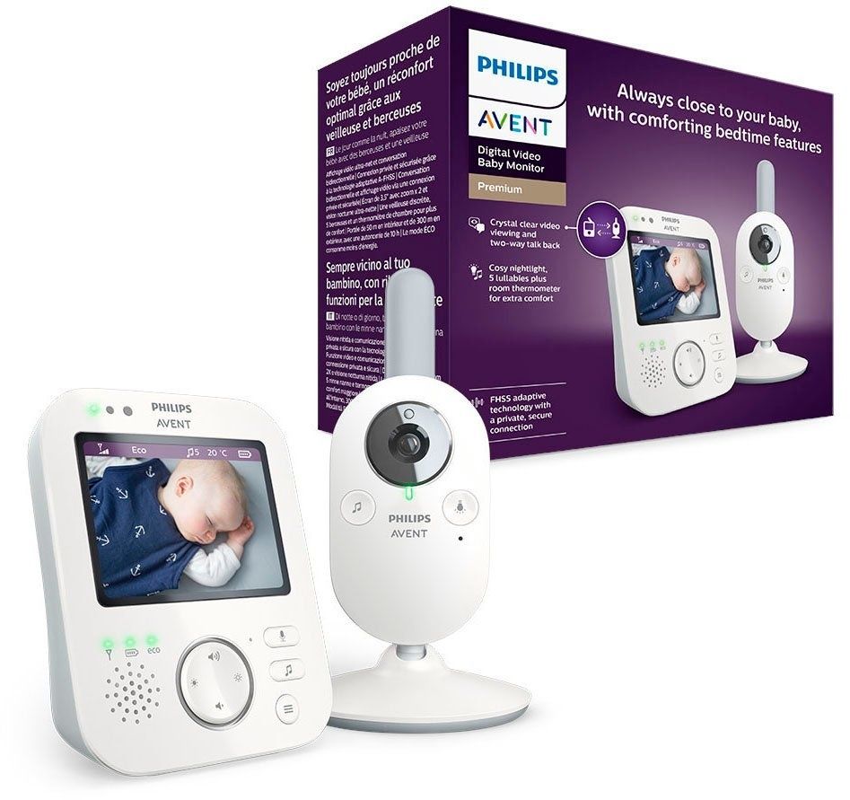 Видеоняня Philips Avent SCD843 Радионяня