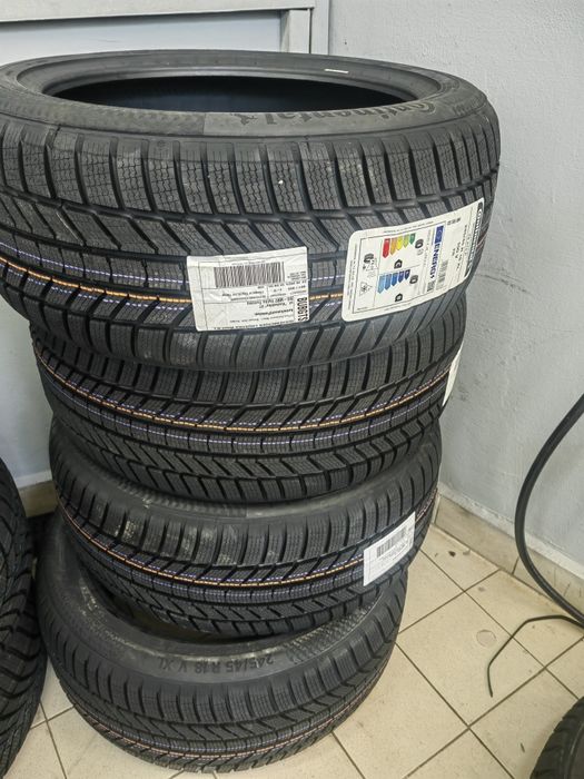 4бр чисто нови зимни гуми Continental WinterContact TS870P 245/45R18
