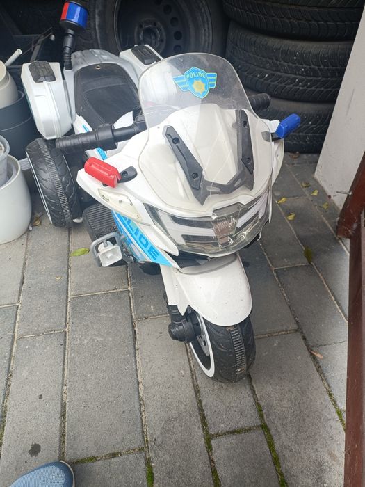 Motocicleta electrica politie