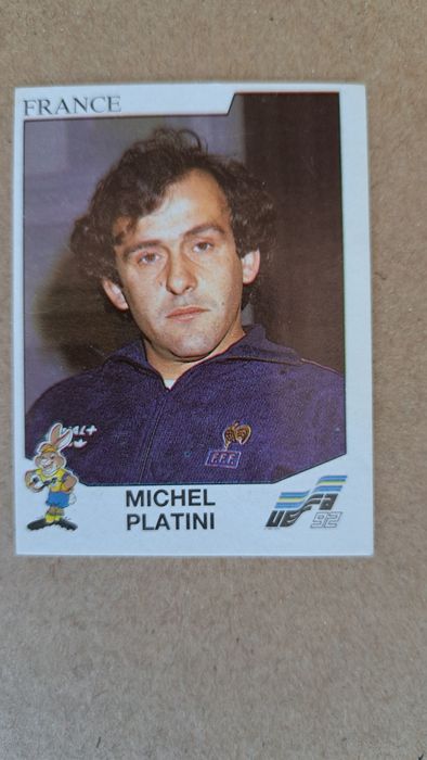 Stiker Michael Platini