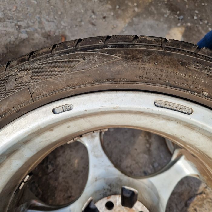 Jante oz antares 17" 5x100 vw golf 4 audi a3 octavia