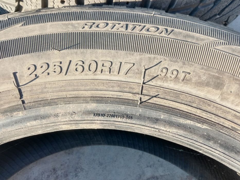 Шипованная резина 225/60/17