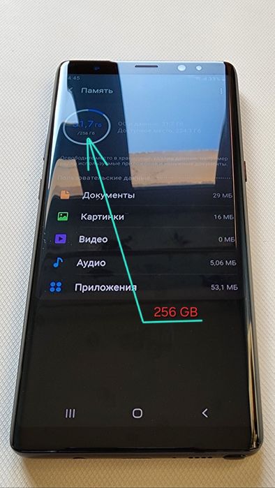 Samsung Galaxy Note 8 Vietnam 2 sim(Янги)