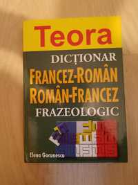 Teoria dicționar Francez-Roman roman-francez frazeologic