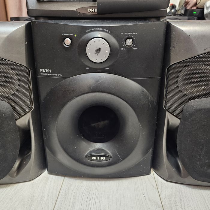 Combina Philips FW750C subwoofer activ Philips FB201