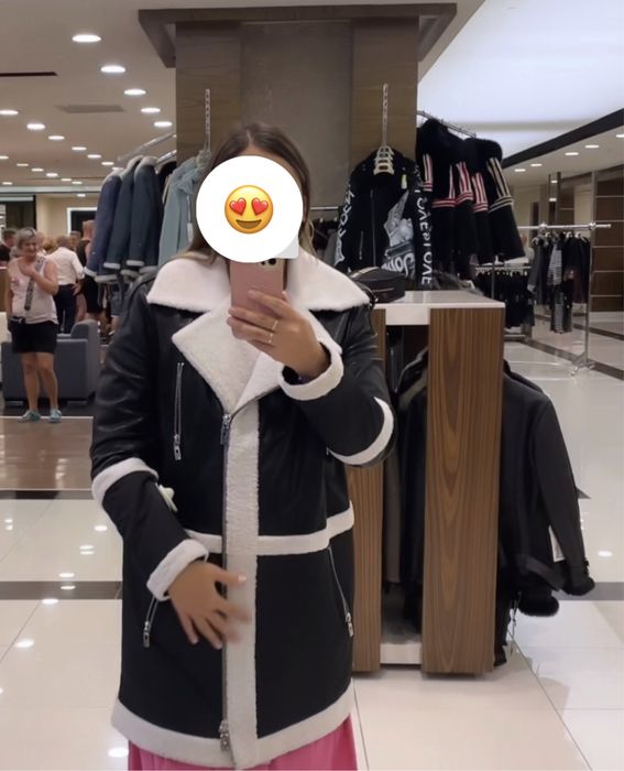 Женская дубленка от фирмы DENVER.