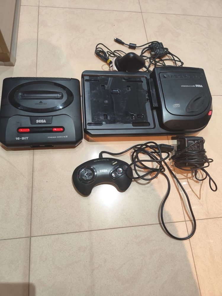 Sega CD Сега мега драйв