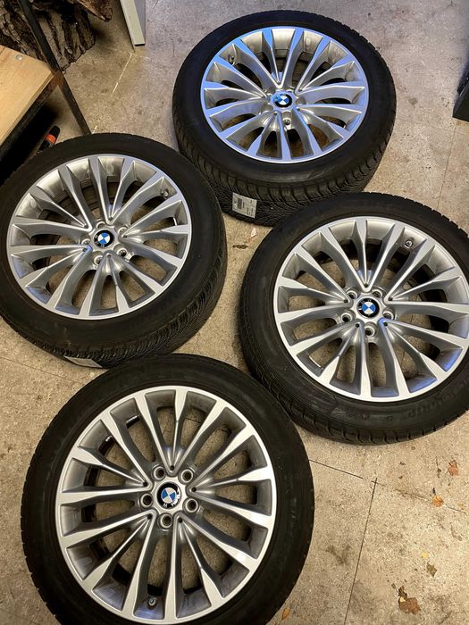 Jante+anvelope Bmw seria 5 (roti iarna)