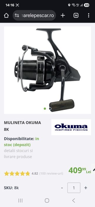 4 lansete +4 mulinete