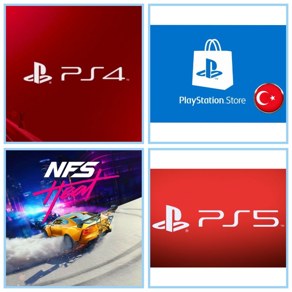 Закачка игр на PS5 PS4 Подписка PSN PS Plus Пополнение Sony PS+
