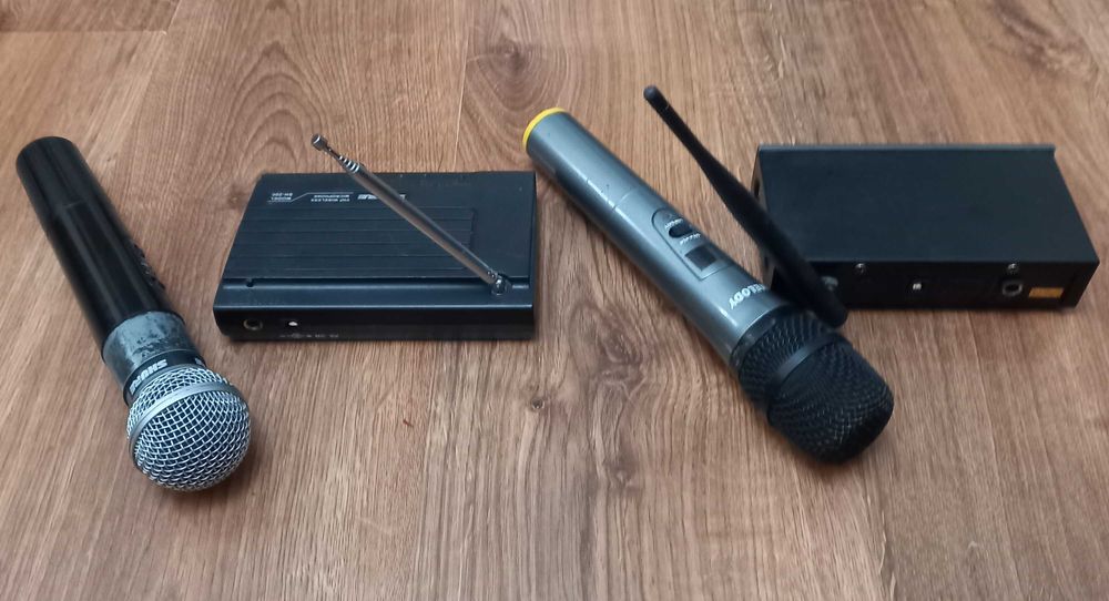 Радиомикрофоны Shure и Melody.