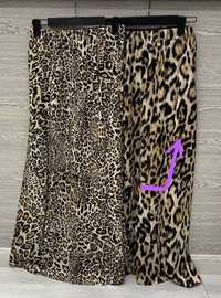 Юбка леопард ткань хб шёлк размер стандартный