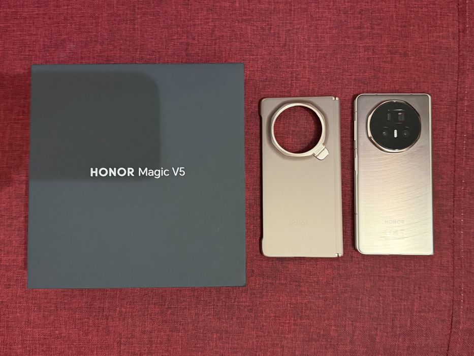 Honor Magic V5, 512GB/16GB RAM, Gold, Factura si Garantie eMAG