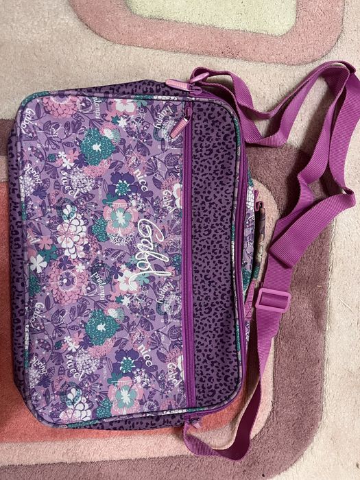 Gabol чанта за лаптоп бизнес лилава