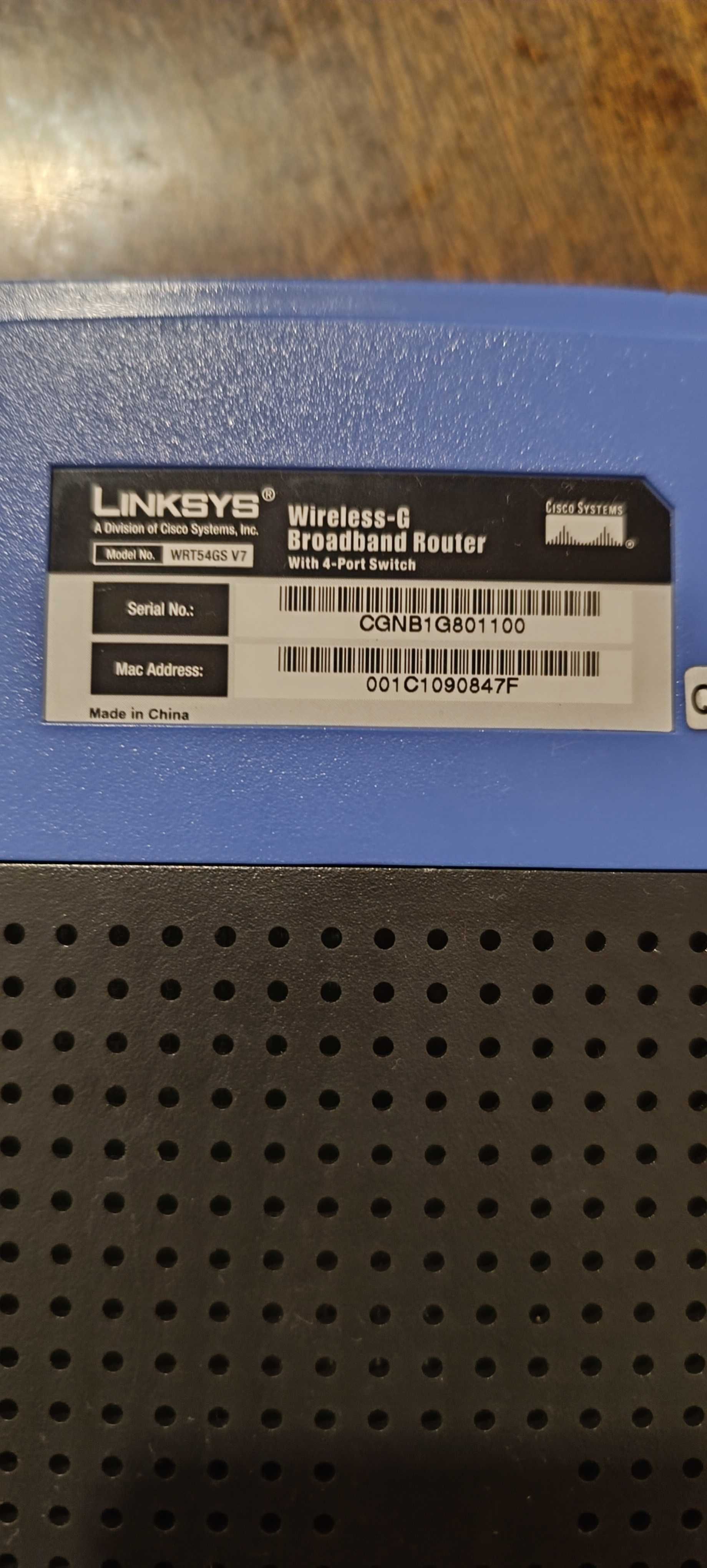 Продам роутер Linksys WRT54G