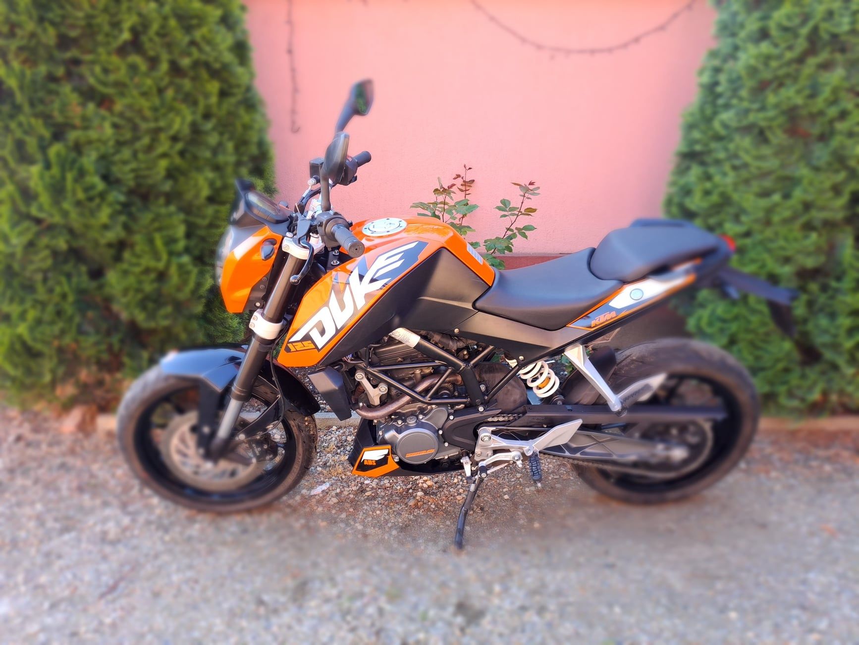 Vand KTM duke 125cc.15cp.ABS.2015