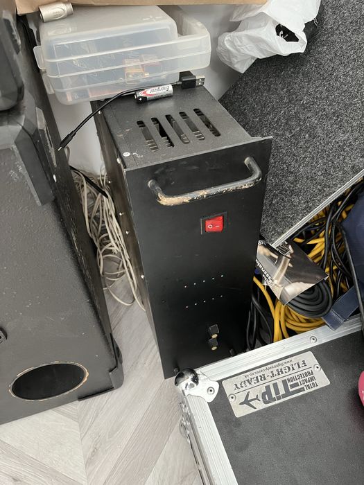 Комплект пасивни баси 18" 2бр пасивни топове 2бр 12" стъпало и мишпулт