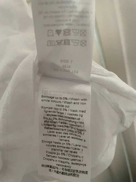 Дамска тениска Ganni , бяла дамска тениска