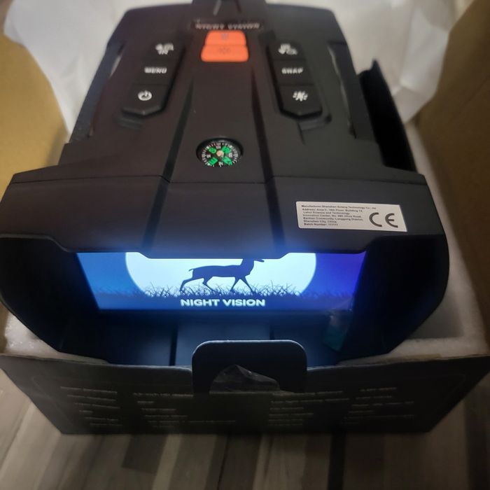 Binoclu night vision zoom 10x digital,ecran 4,5 inch .acumulator5000Ah