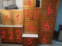 Дървени шкафчета за кухня