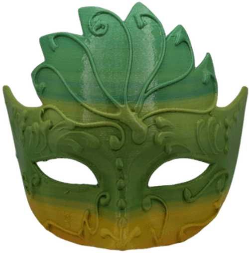 Masca venetiana personalizabila prin vopsire