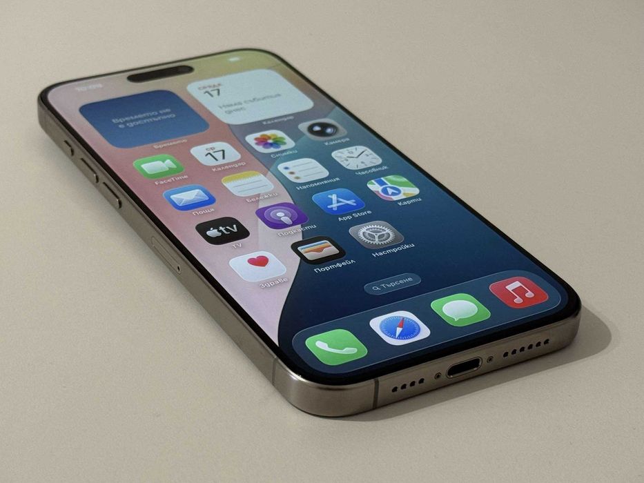 Бартер! Като НОВ! 512GB iPhone 15 Pro Max 512GB Natural Titanium