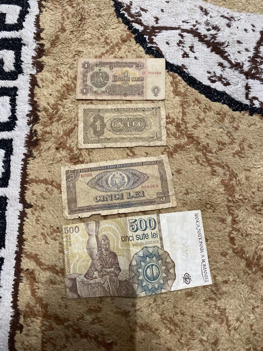 Bratara de argint si bagnote vechi