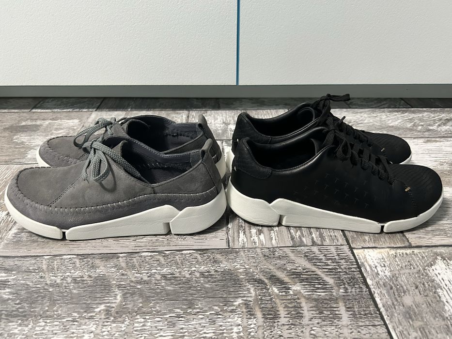 Дамски обувки Clarks / Кларкс Trigenic - кожени и велурени 36 номер