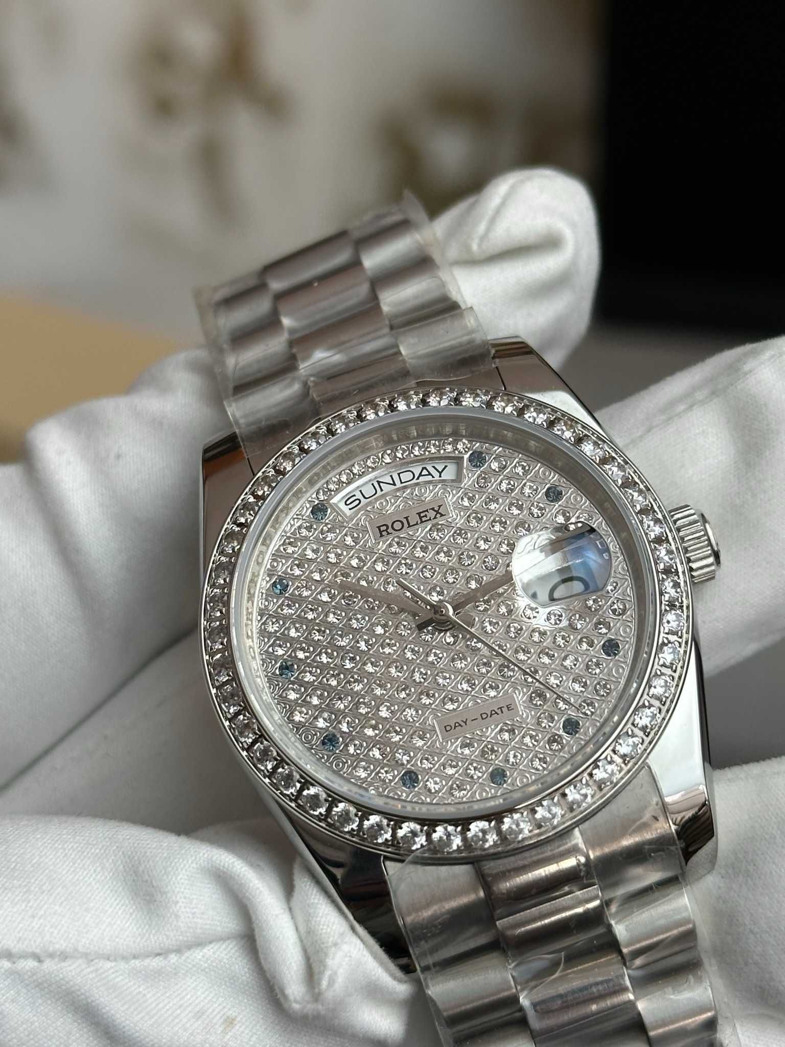 Rolex  Day Data 36 MM ICE Full Diamonds