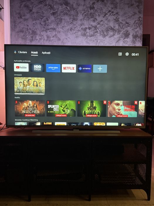 Televizion 4k philips the one 138cm