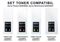 Set Cartus Toner Compatibil
Xerox Phaser 6020/6022, WC 6025/6027