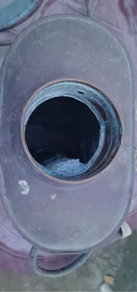 Pompa de gradina din cupru in stare buna