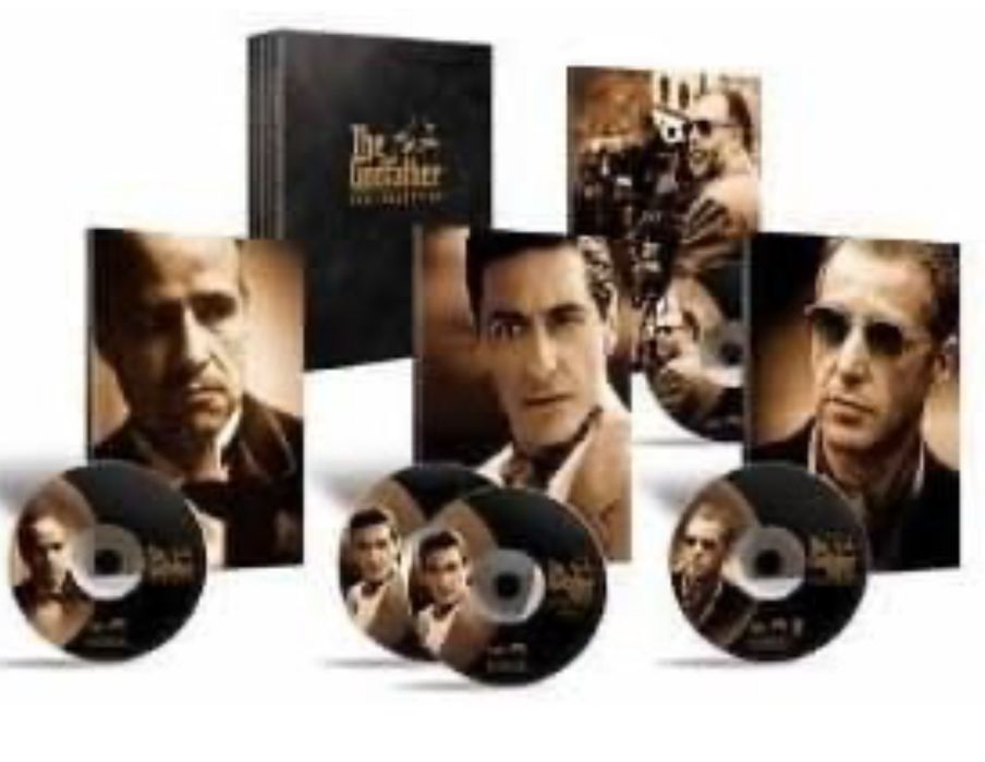Filme The Godfather Trilogy 1-3 DVD BoxSet Aniversary Edition Original