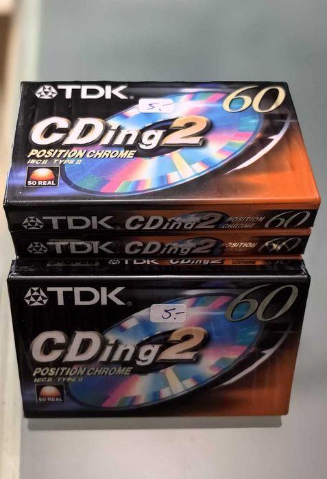 Casete audio chrome, Maxell, TDK, Sony și BASF sigilate!