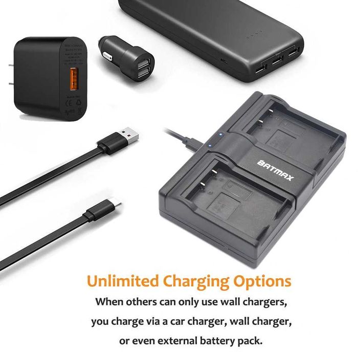 Set 2 acumulatori NP-95 + incarcator Fujifilm X70 X100 XS1 F30 F31 W1