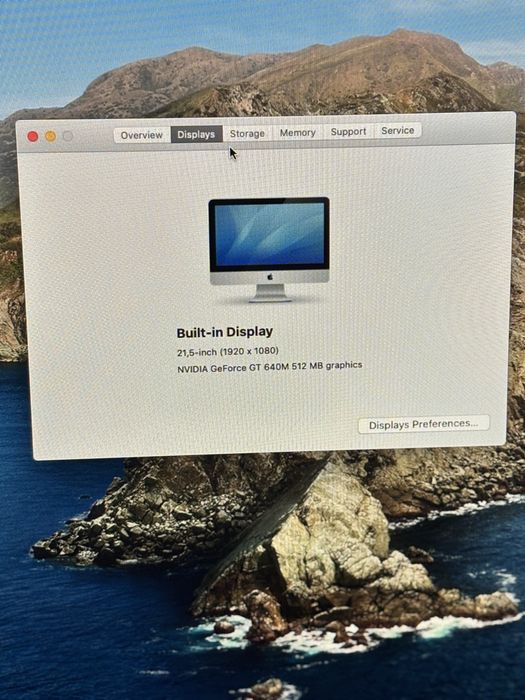 Apple Imac • procesor i7• 16gb ram• SSD 240gb• 21,5 inch